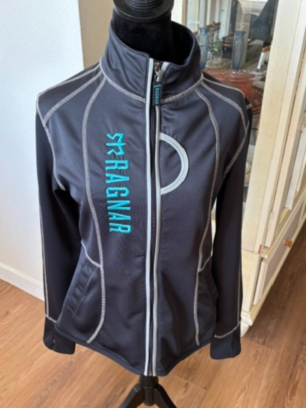 Ragnar Marathon Relay Fitted Running Athletic Jacket EUC M